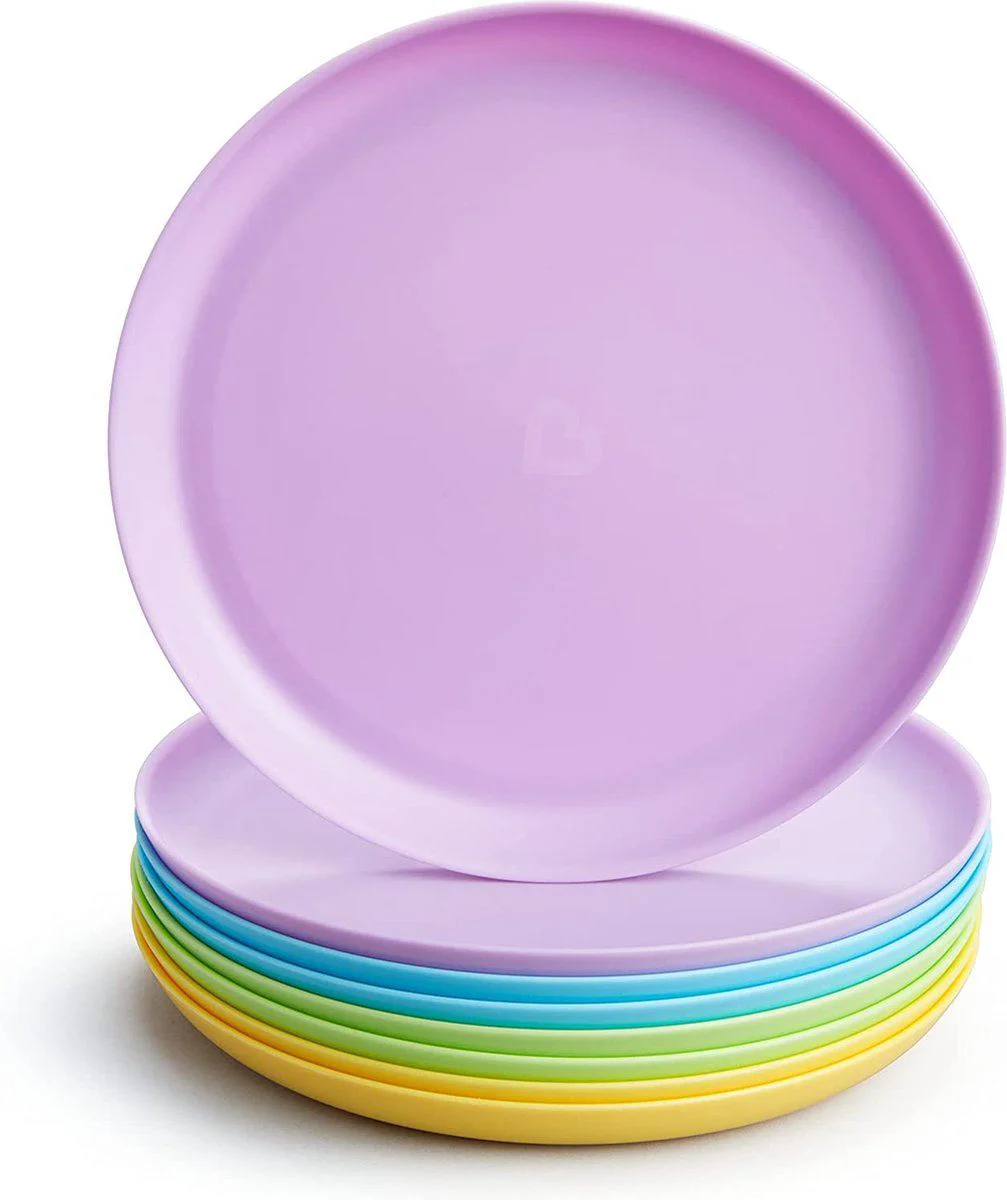 Set de farfurii pentru copii Munchkin Multi (8 buc.)
