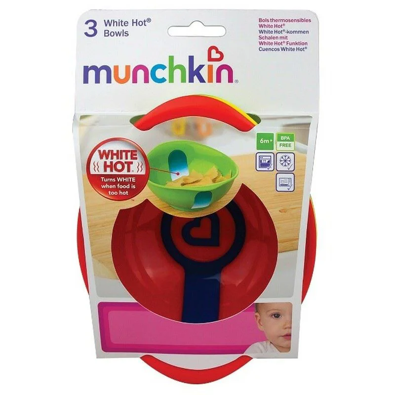 Миски для детей Munchkin Hot Bowls (3 шт.) foto