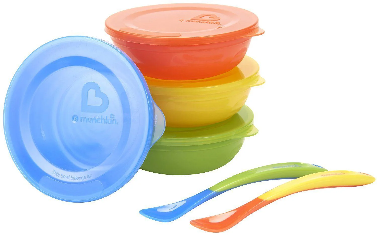 Set de recipiente Munchkin Love-a-Bowls