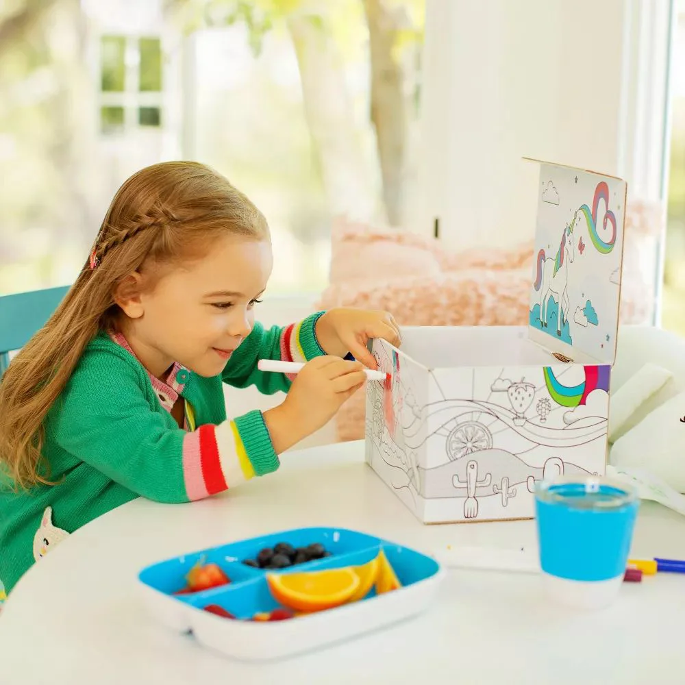 Set de recipiente Munchkin Colour Me, Albastru