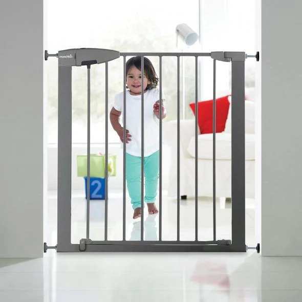Bariera de siguranta Munchkin Easy Lock, Gri foto