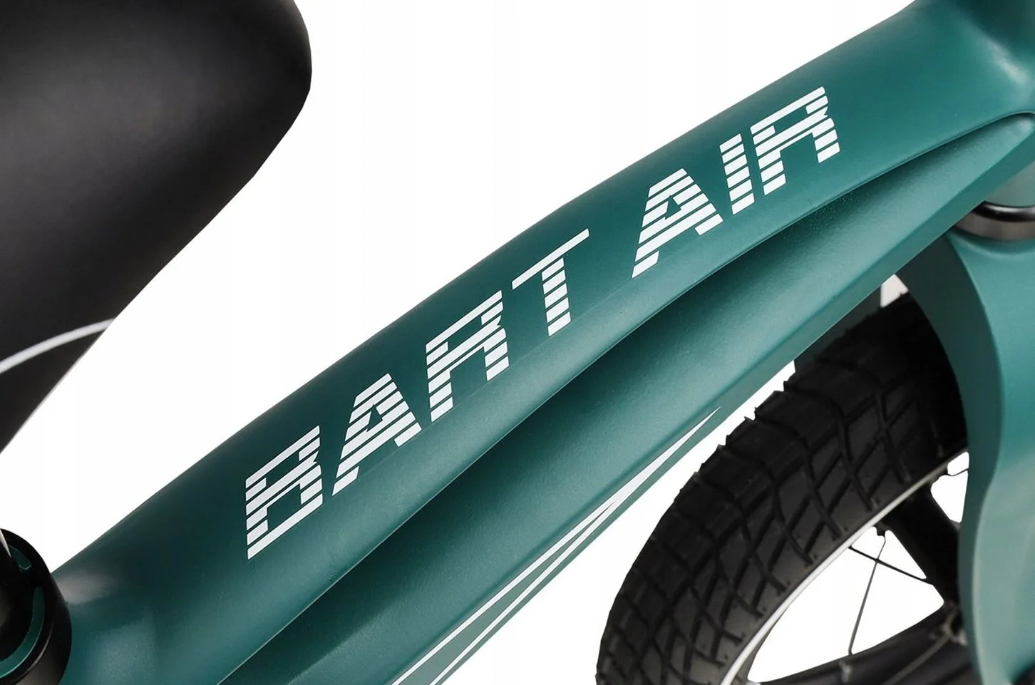 Bicicleta fara pedale Lionelo Bart Air, Verde inchis