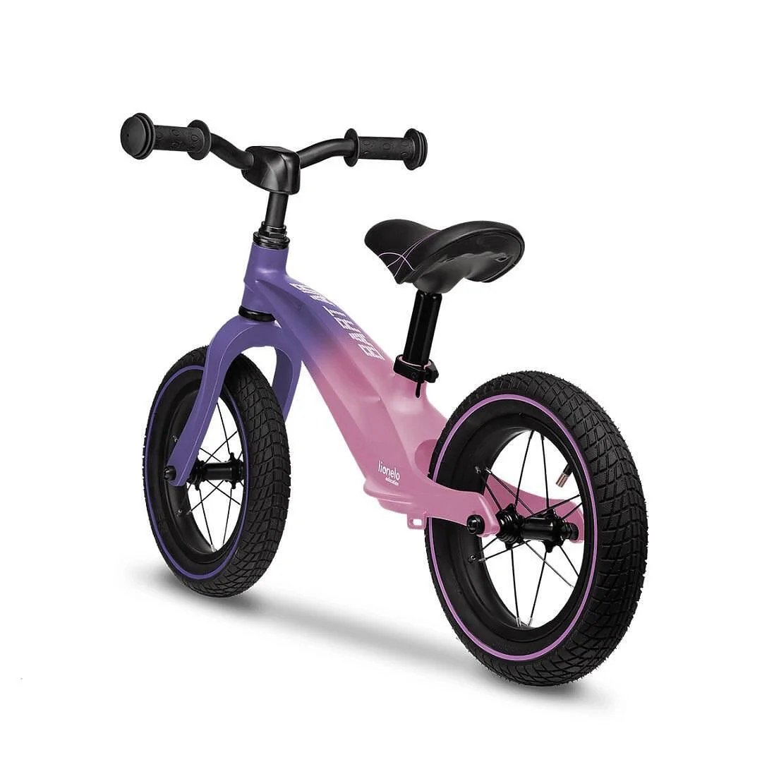 Bicicleta fara pedale Lionelo Bart Air, Roz-violet