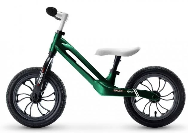 Bicicleta fara pedale Qplay Racer, Verde