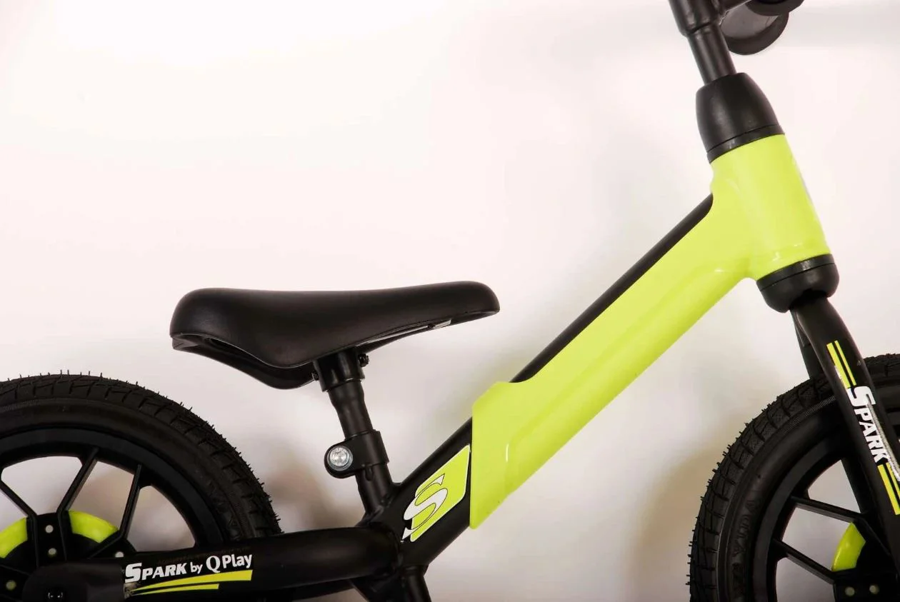 Bicicleta fara pedale Qplay Spark, Verde