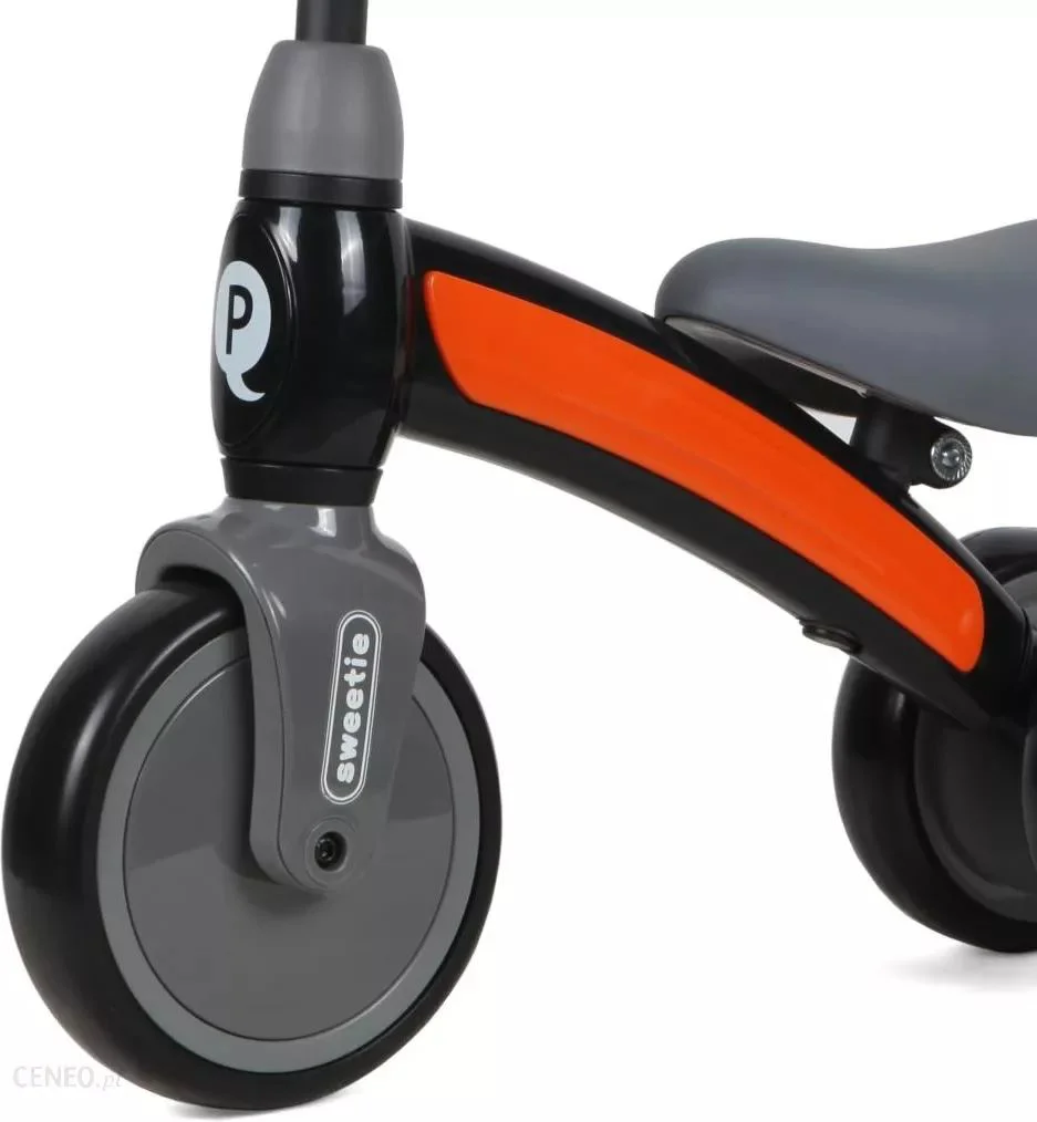 Bicicleta fara pedale Qplay Sweetie, Oranj