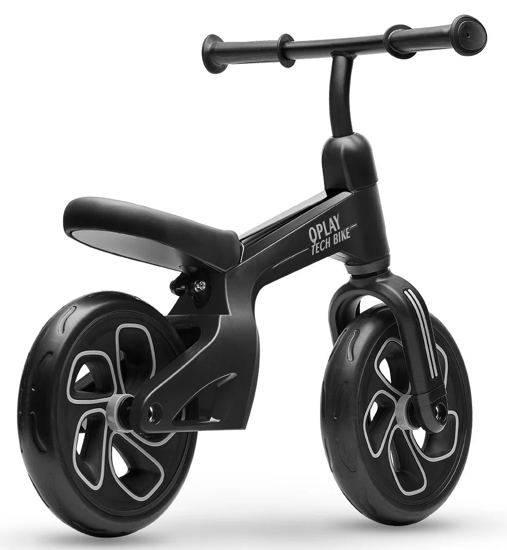 Bicicleta fara pedale Qplay Tech, Negru