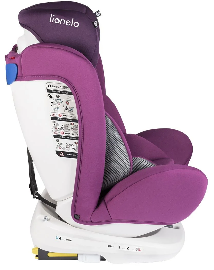 Scaun auto Lionelo Bastiaan Violet foto