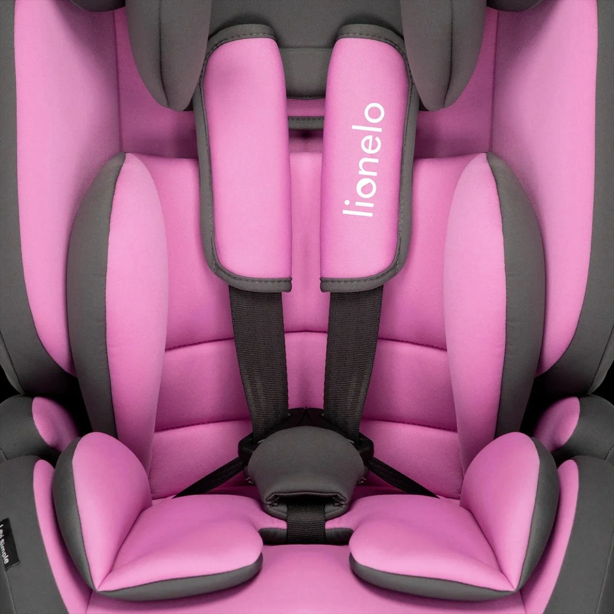 Scaun auto Lionelo Levi Simple, Roz foto