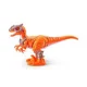 Jucarie interactiva Robo Alive Zuru Dinozaur Velociraptor luptator Orange foto