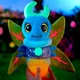 Интерактивная мягкая игрушка Glowies Светлячок (с таймером, звуками и светом)