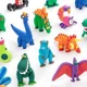 Set cu pasta modelatoare Lipaka Dinozauri foto