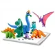 Set cu pasta modelatoare Lipaka Dinozauri foto