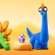 Set cu pasta modelatoare Lipaka Dinozauri, de 3 tipuri foto
