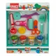 Set pasta de modelat cu unelte si accesorii Crafy Dough