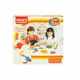 Set pasta de modelat Crafy Dough Crazy Pizza, 10 elemente