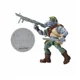 Set Figurine TMNT Testoasele Ninja Leonardo vs Rocksteady, 15 cm