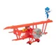 Set de joaca Sonic the Hedgehog Biplan cu 2 figurine foto