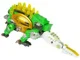 Blaster transformer Dinobots 2 in 1 Stegozaur, verde