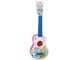 Chitara de jucarie Lean Toys Ukulele roz cu imagini de animale