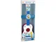 Chitara de jucarie Lean Toys Ukulele roz cu imagini de animale