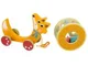 Деревянный сортировщик Lean Toys Лиса с веревкой
