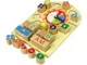 Деревянная развивающая игрушка Lean Toys Сортер часов