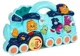 Jucarie interactiva Lean Toys Locomotiva (cu sunete si lumini) foto