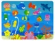 Игра-головоломка из дерева Lean Toys Ловля морских животных foto