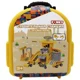 Set de joaca portabil Funky Toys Statie de constructie, 32 piese