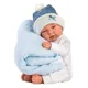 Papusa Llorens New Born cu corp moale, 43 cm foto