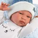 Papusa Llorens New Born cu corp moale, 43 cm foto