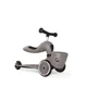 Самокат трансформер 2 в 1 Scoot & Ride HighwayKick 1 Lifestyle Brown Lines foto