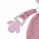 Плюшевая игрушка с кольцом для прорезывания зубов BabyJem Sleeping Friend Pink