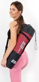 Covoras de fitness cu husa EB Fit Mat NBR, Rosu