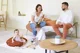 Подушка 2 в 1 для беременных и кормящих Babymoov B.Love Terracotta в форме U и C foto