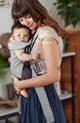 Marsupiu anatomic BabyBjorn Mini Grey cu pozitii multiple de purtare, 3D Mesh