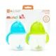 Set de sticlute cu pai Munchkin Albastru/Verde (200 ml)