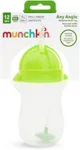 Sticla cu pai Munchkin Verde (300 ml)