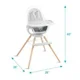 Scaun de masa Munchkin 360 Cloud High foto