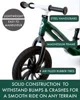 Bicicleta fara pedale Qplay Racer, Verde