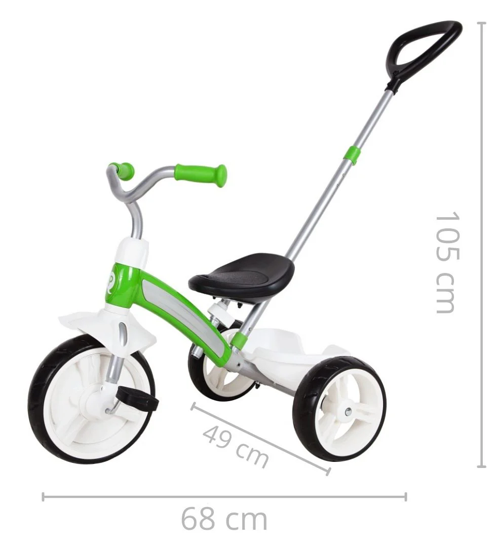 Bicicleta pentru copii Qplay Elite Plus, Verde