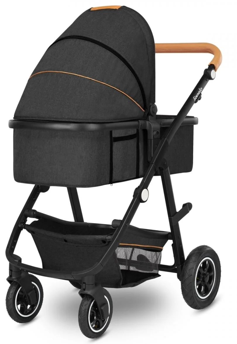 Carucior 2 in 1 Lionelo Amber Gri foto