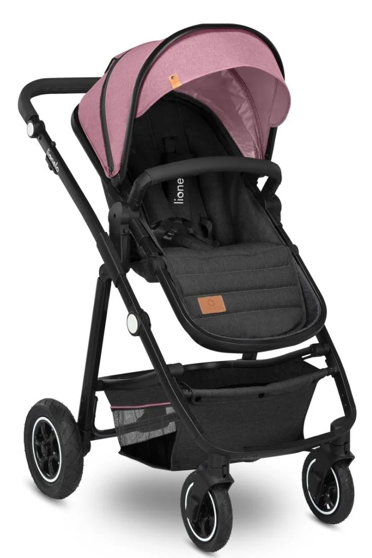 Carucior 2 in 1 Lionelo Amber Roz foto
