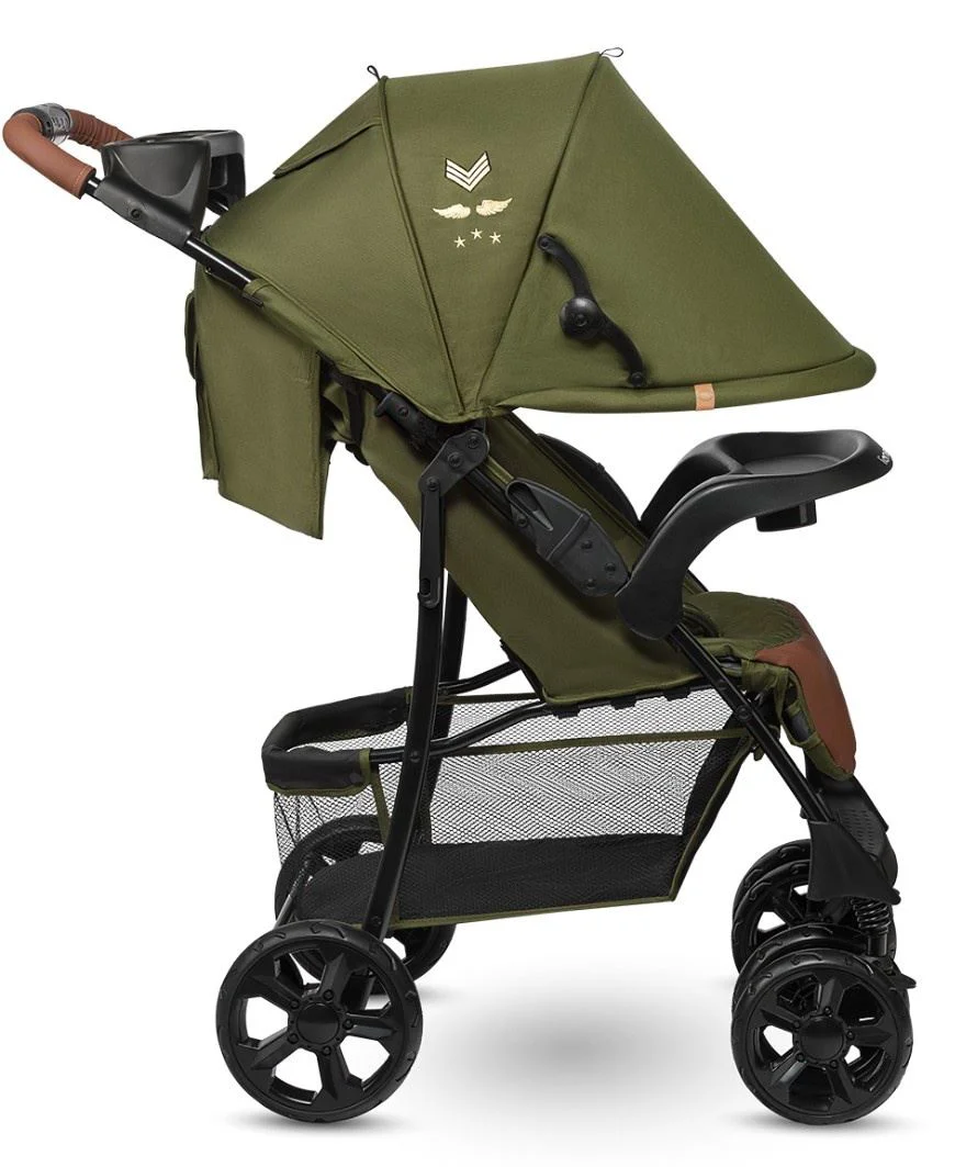 Carucior Lionelo Emma Plus, Khaki