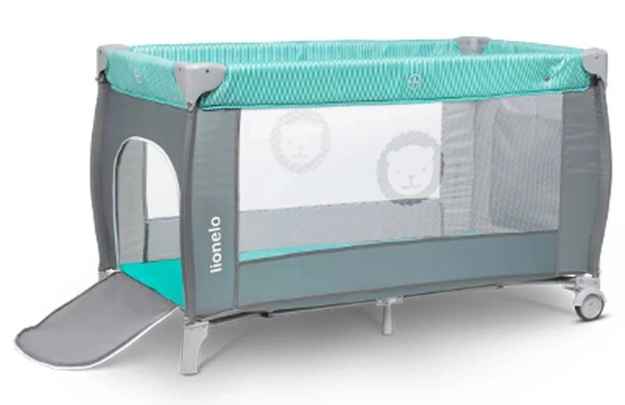 Складная кроватка Lionelo Sven Plus, Бирюзовый foto