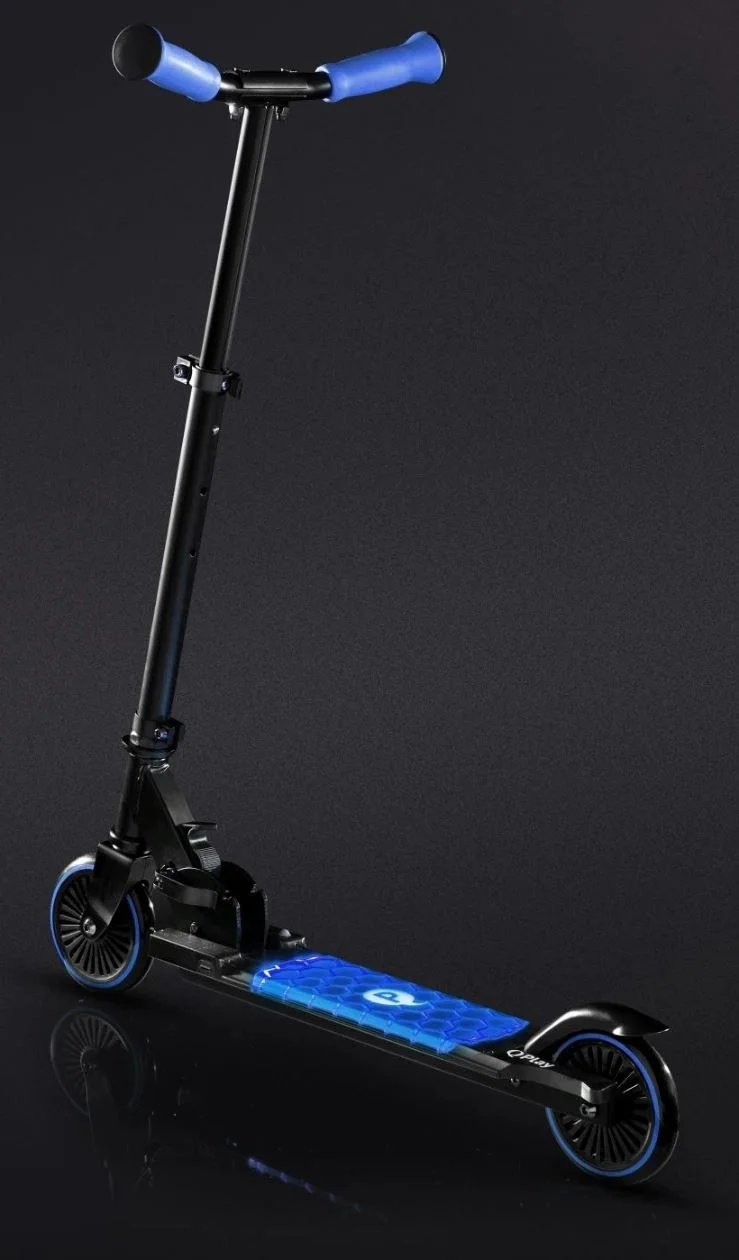 Trotineta Qplay Honeycomb, Albastru foto