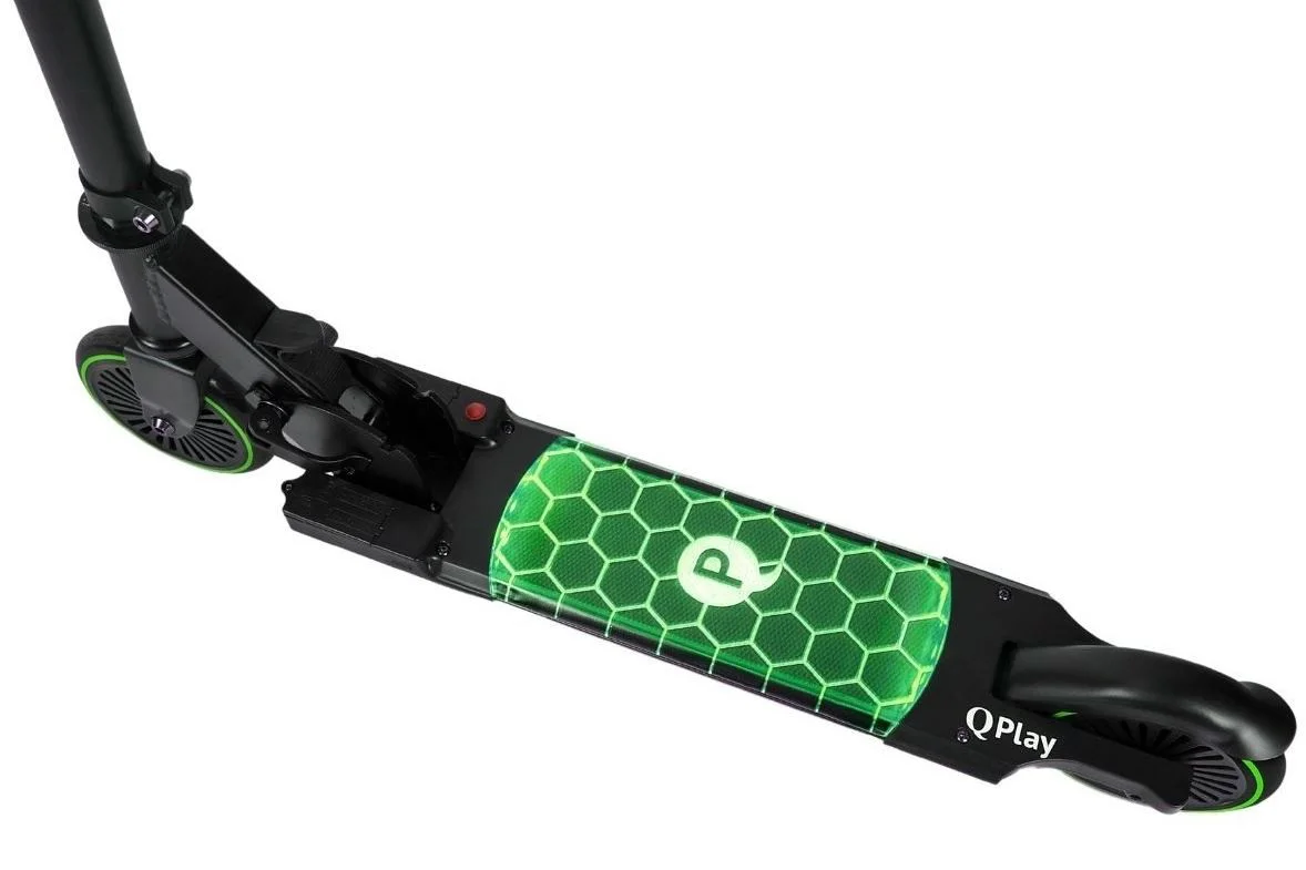 Trotineta Qplay Honeycomb, Verde foto