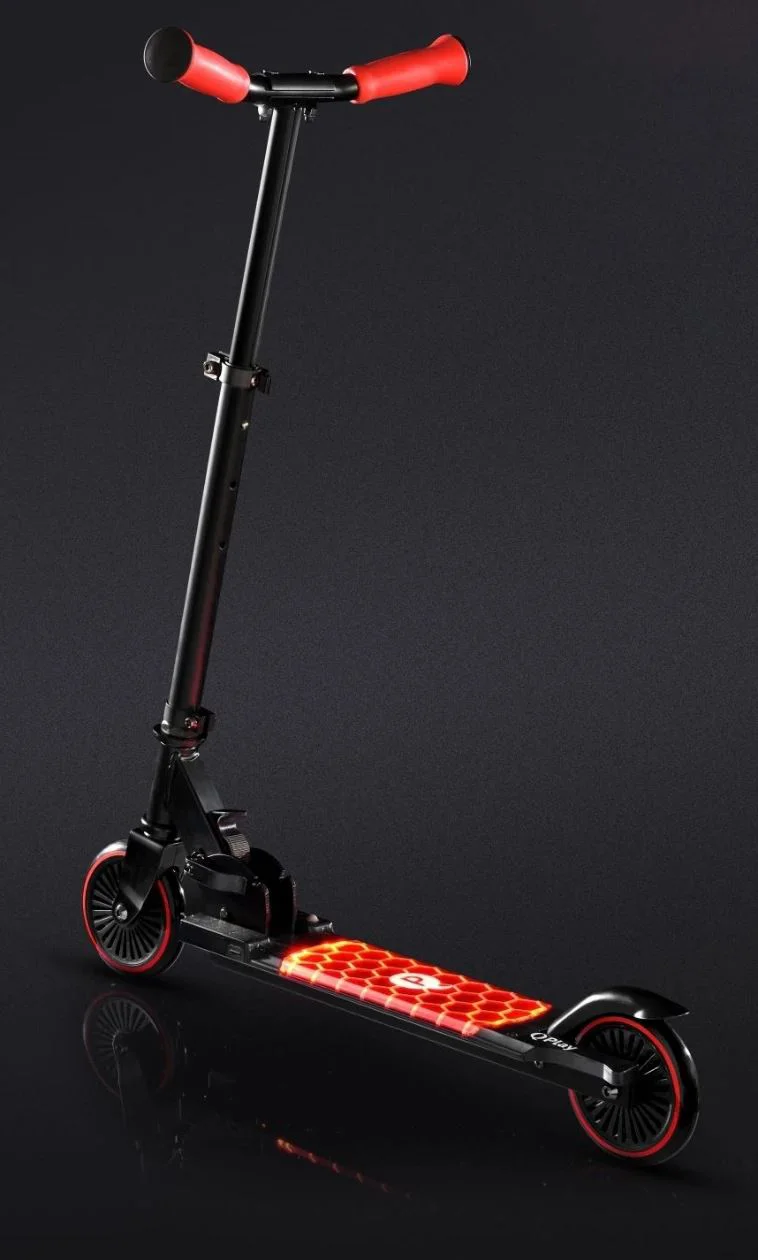 Trotineta Qplay Honeycomb, Rosu foto