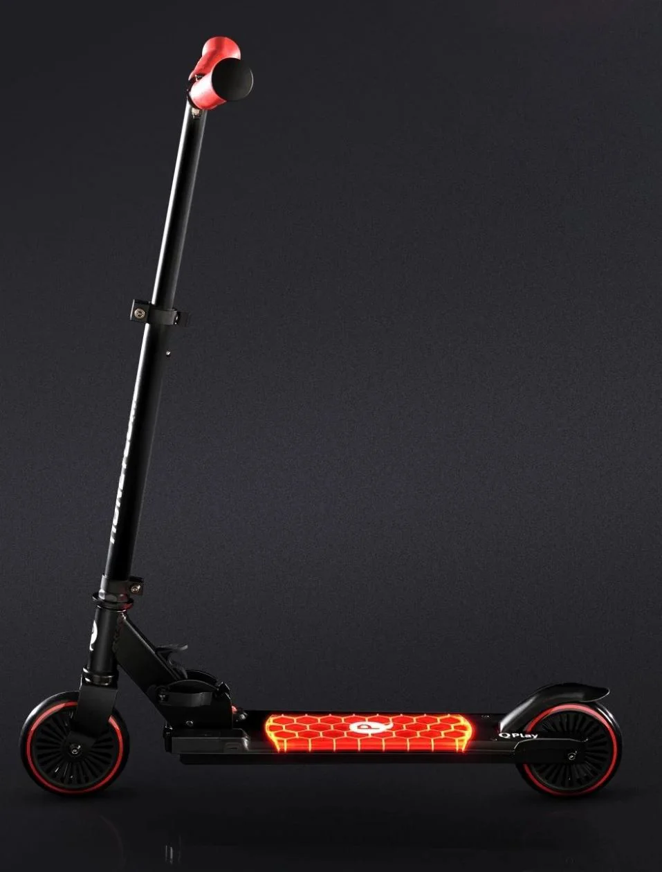 Trotineta Qplay Honeycomb, Rosu foto